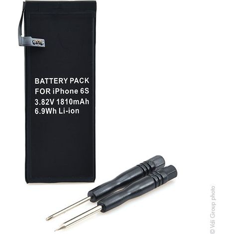 NX - Batterie téléphone, smartphone, GSM pour iPhone 6S 3.8V 1715mAh - 616-00033616-000 (1/5)