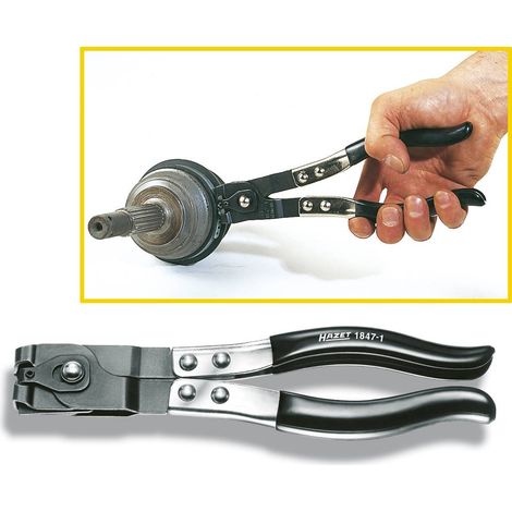Hazet 1847-1 Pinza per fascette tiranti 230 mm 1 pz. (1/4)
