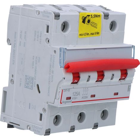 Interrupteur-sectionneur 3P FRX 403 125A (1/3)