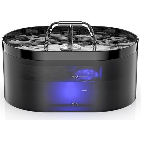 Fontaine à Eau Automatique pour Chat - 2,2L - Fontaine à Eau pour Chat - Distributeur Eau Chat - Fontaine Eau Chat - Super Silencieuse, Chiens, Plusieurs Animaux de Compagnie (1/5)