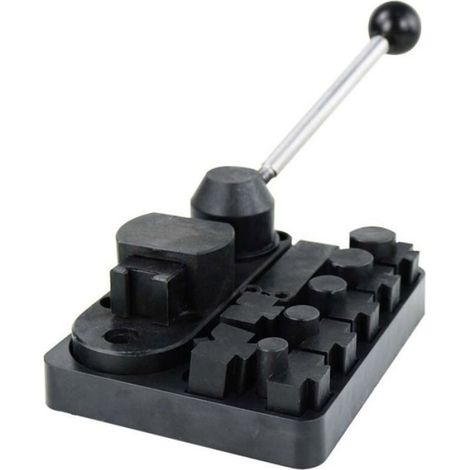 Ensemble d'outils de cintrage d'anneau - - Multifonctionnels - 14.812 cm - Angles de pliage: 45° et 90° - Noir (1/3)