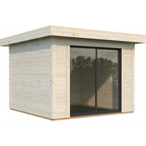Casetta in legno non trattato Lydia A 285X291