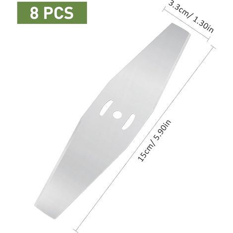 Lame losange 150 mm pour débroussailleuse à batterie (1/5)