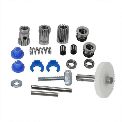 Dual Driver Gear Kit Upgrade Extrusion Wheel für Prusa I3 Drucker()