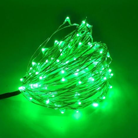 500 cm Guirlande lumineuse extérieure imperméable, 50 LED SMD 0603, télécommande incluse, décoration de Noël et festivals (1/4)