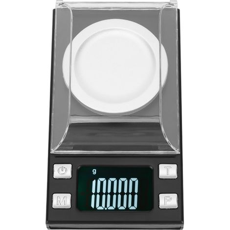 Balance électronique numérique portable mini LCD de haute précision (0,001 g) pour peser bijoux et pilules d'or (100 g/0,001 g).