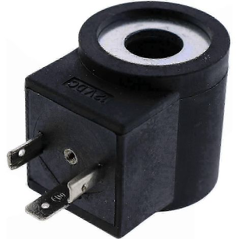 Bobine d'électrovanne 12 V CC 1/2", compatible avec connecteur DIN 3 broches série 08, 6306012 hwyNO.362 (1/5)