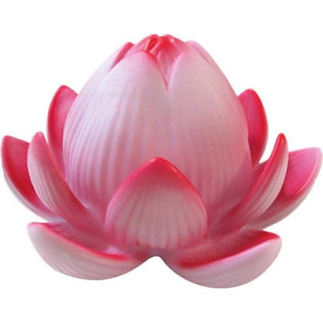 Lanterne LED en forme de fleur de lotus pour décoration de table, maison, fêtes et porte-bougies chauffe-plat