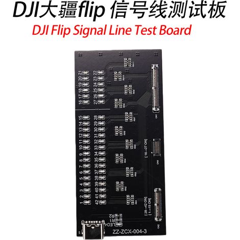 Testplatine für DJI FLIP Signalkabel, neue Ersatzteile für DJI Drohnen, auf Lager. (1/5)
