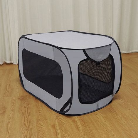 Cage Portative pour Chien Chat de Voiture, Parc Pliable pour Chien, Clôture pour Animaux ,935454 cm (1/5)