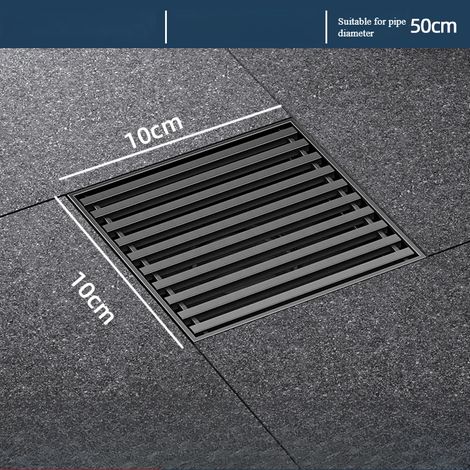 (A)Outdoor yard large diameter stainless steel floor drain outdoor yard deodorant drainage large floor drain water lengthening (1/4)