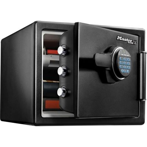 Coffre-fort de sécurité ignifugé et résistant à l'eau 22L - MASTER LOCK LFW082FTC (1/5)