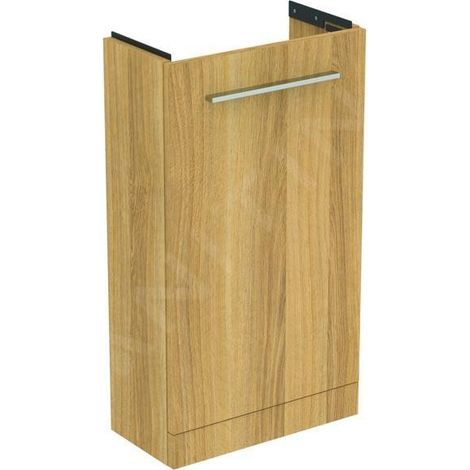 Ideal Standard i.Life S - Meuble de lavabo, 410x740x205 mm, 1 porte, chêne naturel T5005NX (1/5)