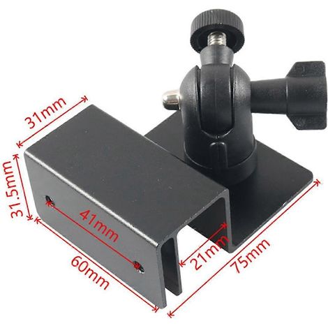 Support de panneau solaire blanc pour toit de voiture, support spécial pour gouttière, support en alliage d'aluminium pour panneau solaire (1/5)