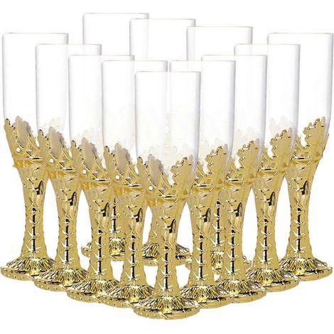 12 boîtes à bonbons décoratives en forme de gobelet à vin, idéales pour les mariages.-11X3CM (1/3)