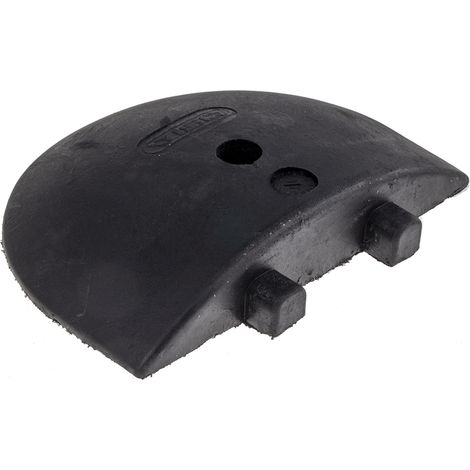 Embout pour ralentisseur en Caoutchouc noir RS PRO, 300mm ( Prix pour 1 ) (1/4)