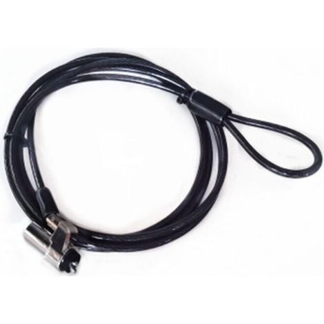 Verrou de Verrouillage pour Ordinateur Portable Adapté au Trou Nano 6 mm X 2,5 à Clé Sécurité (1/4)