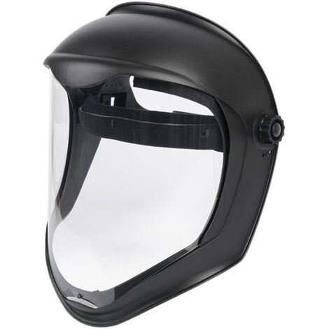 PA Masque de protection intégral anti-buée anti-impact protection du travail anti-éclaboussures monté sur la tête transparent haute définition poussière et\nMasque anti-fumée, pare-soleil, me (1/4)
