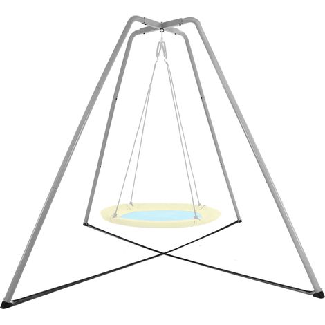 Ensemble suspendu pour balançoire gris, pour maison et usage quotidien, uniquement debout, sans compter la balançoire du nid