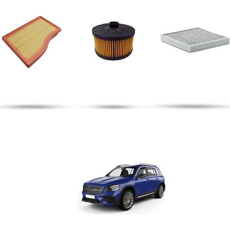 Kit tagliando 3 filtri compatibile con Mercedes Classe GLB (X247) 180 100KW Dal 2020 (1/4)