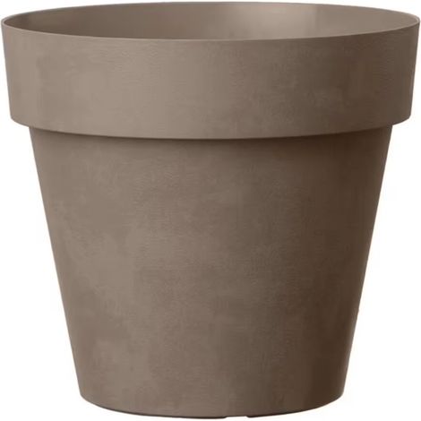 vaso da giardino "like" color caramello, 22 cm