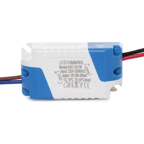 Driver Dimable Foco Downlight LED 3W