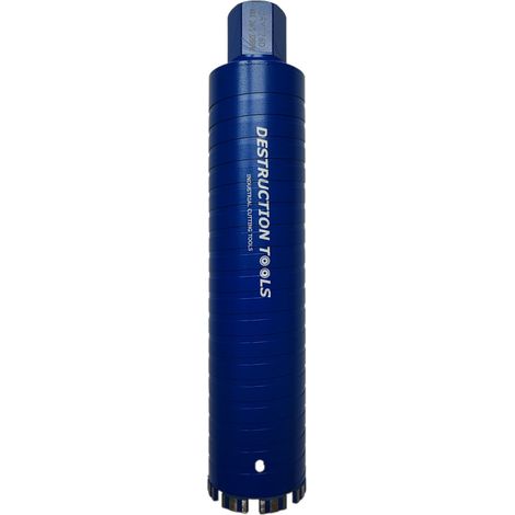 Trépan au diamant D76 x L300 - 5/4" à sec pour béton renforcé (1/3)