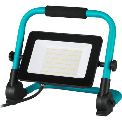 Projecteur de chantier LED, lampe de travail portable en aluminium et (1/5)