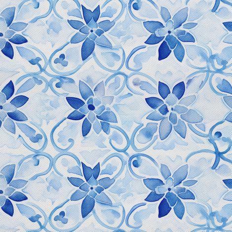 Tela decorativa para exteriores Oxford - Flores - DX2915 (1/5)