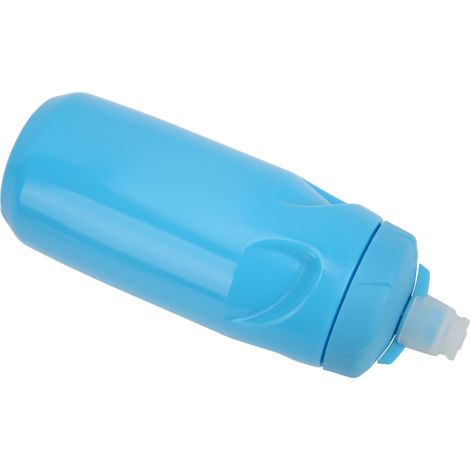 650 ml flexible, langlebige, ungiftige und auslaufsichere PP5-Silikon-Trinkflasche für Fahrräder, ideal für Outdoor-Radtouren (blau). (1/5)
