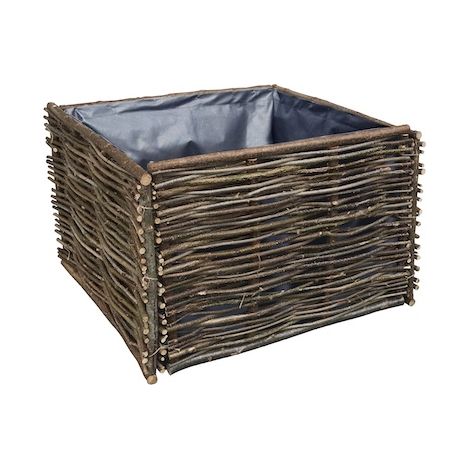 Haselnuss-Gemüsebeet - Maße L.80xB.80xH.60 cm - Hergestellt in Europa JANY FRANCE
