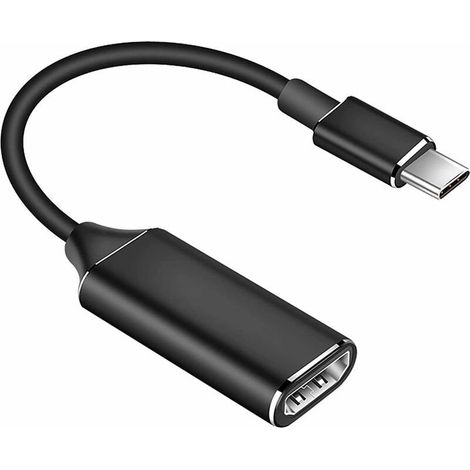 Adaptateur USB C vers HDMI, Type C vers HDMI 4K Convertisseur, Cable Type C vers HDMI pour Téléphone Portable Ordinateur HDTV Projecteur Compatible avec Macbook iMac Pad Dell ASUS HP Huawei (1/5)