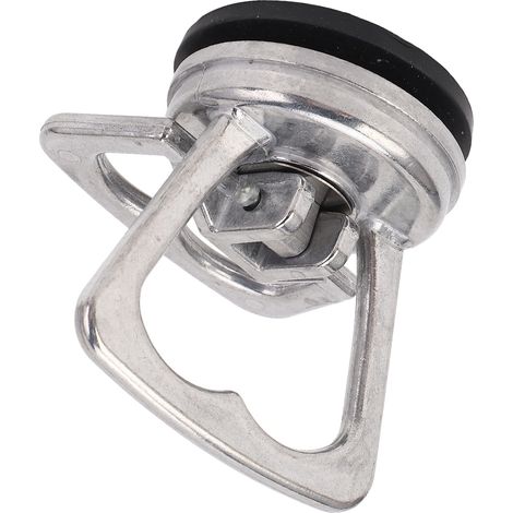 Ventouse en verre renforcée en alliage d'aluminium et caoutchouc, ventouse pour écran, carrelage, sol, élévateur, extracteur incurvé pour voiture (1/5)
