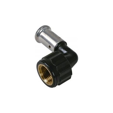 6PK gomito 90° femmina ø32x1"F PVDF a pressare 6PK3206