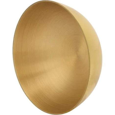 1 bol de sacrifice bouddhiste, en laiton pur, 7,5 cm rond, pour offrandes rituelles et décoration intérieure (1/4)