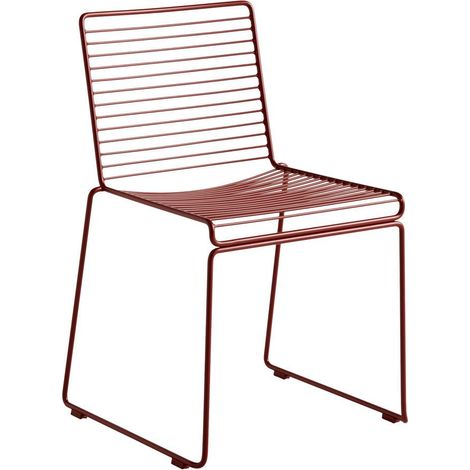Silla Hee de Hay en acero galvanizado para exterior