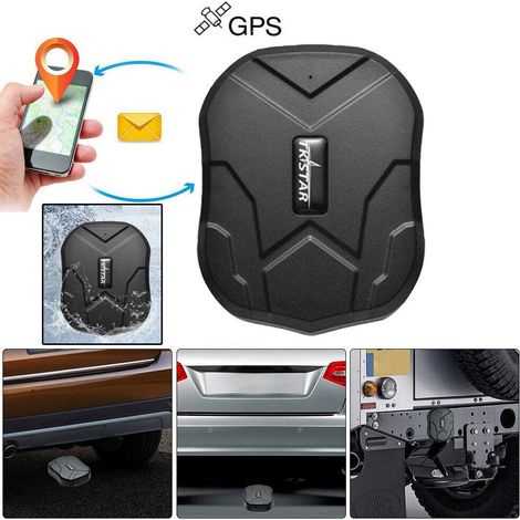 TRADE SHOP - Localizzatore Antifurto Satellitare Tracker Gps Gsm Tk905 Power Auto Gps 5000mah - (1/5)