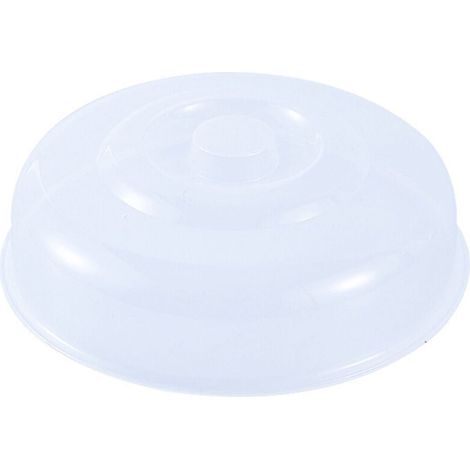 Couvercle pour micro-ondes - Couvercle rond pour micro-ondes - Accessoires de cuisine - Couvercle pour micro-ondes - Plastique alimentaire transparent (1/4)