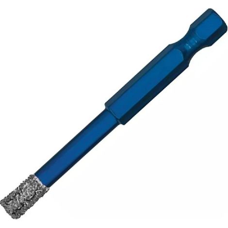 Mexco 6mm Wax Filled Tile Drill Bit - Hex Fit, Dry Cutting (1/3)