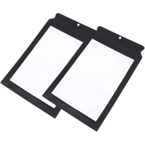 Grande loupe 3X pleine page avec cadre et format carte pour lire des livres, des cartes, des journaux, des manuels d'instructions. (1/5)