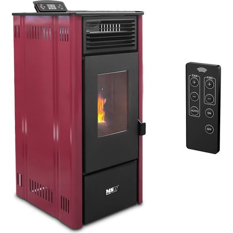 Poêle à granulés - MSW - 9 kW pour 50–225 m³ - Température : 10–35 °C (1/5)