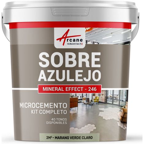 Microcemento sobre azulejos