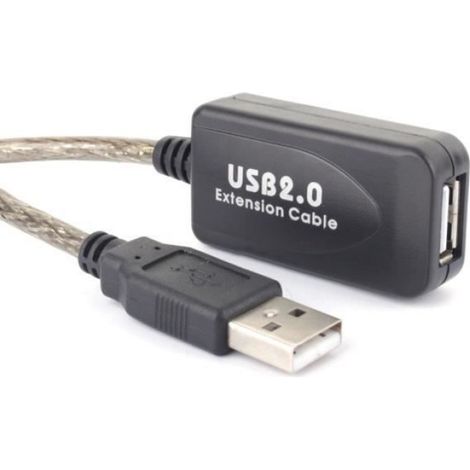 1 Câble d'extension USB, Type A Mâle à Femelle, 10M, Compatible USB 2.0, Pour périphériques (1/4)
