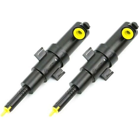 Solar garden lights, set of 2, stainless steel tubes, double layer, stars and moon, with LEDs, IP65 waterproof, ideal for lawns, sidewalks, terraces, balconies and landscaping decorations. (1/5)