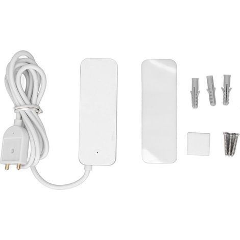 Capteur de niveau d'eau alarme APP télécommande ABS détecteur d'alarme d'inondation d'eau intelligent pour les toilettes (1/5)