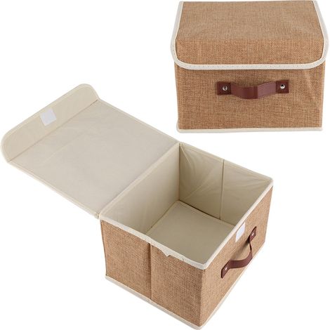 Aufbewahrungsbox aus weichem Stoff für Kleidung, Spielzeug und Bücher zu Hause – Multifunktionaler Organizer für Kleiderschrank und Wohnräume