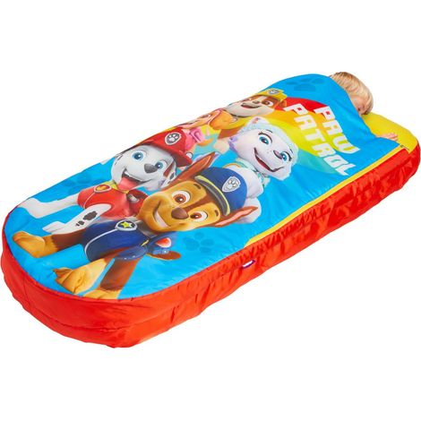 Matelas gonflable enfant 2-en-1 avec couette et oreiller – Dimensions 130x70cm – Pompe incluse – Pour camping et nuit chez les amis – Character World