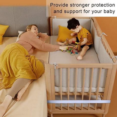 Réglable Sangles Draps,Sangle de Lit Cododo,Sangle de Lit Bebe,Fixation de Lit,Sangle pour Literie,6M (1/4)