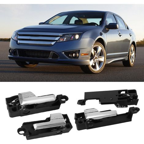 4er-Set verchromte Türgriffe für den Innenraum von Ford Fusion, Lincoln MKZ und Mercury Milan (6E5Z-5422601, 6E5Z5422600) (1/5)