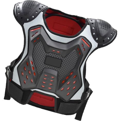 Gilet de protection pour motocross adapté pour l'équitation en toute sécurité et les activités sportives de plein air, le ski, le snowboard et plus encore (1/4)